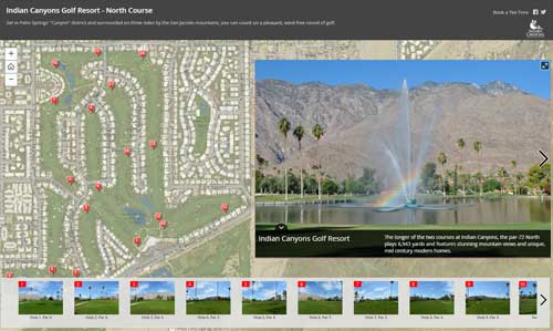 North Course Interactive Map